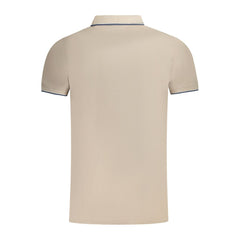 Norway 1963 Beige Cotton Men Polo Shirt -   -  Norway 1963.