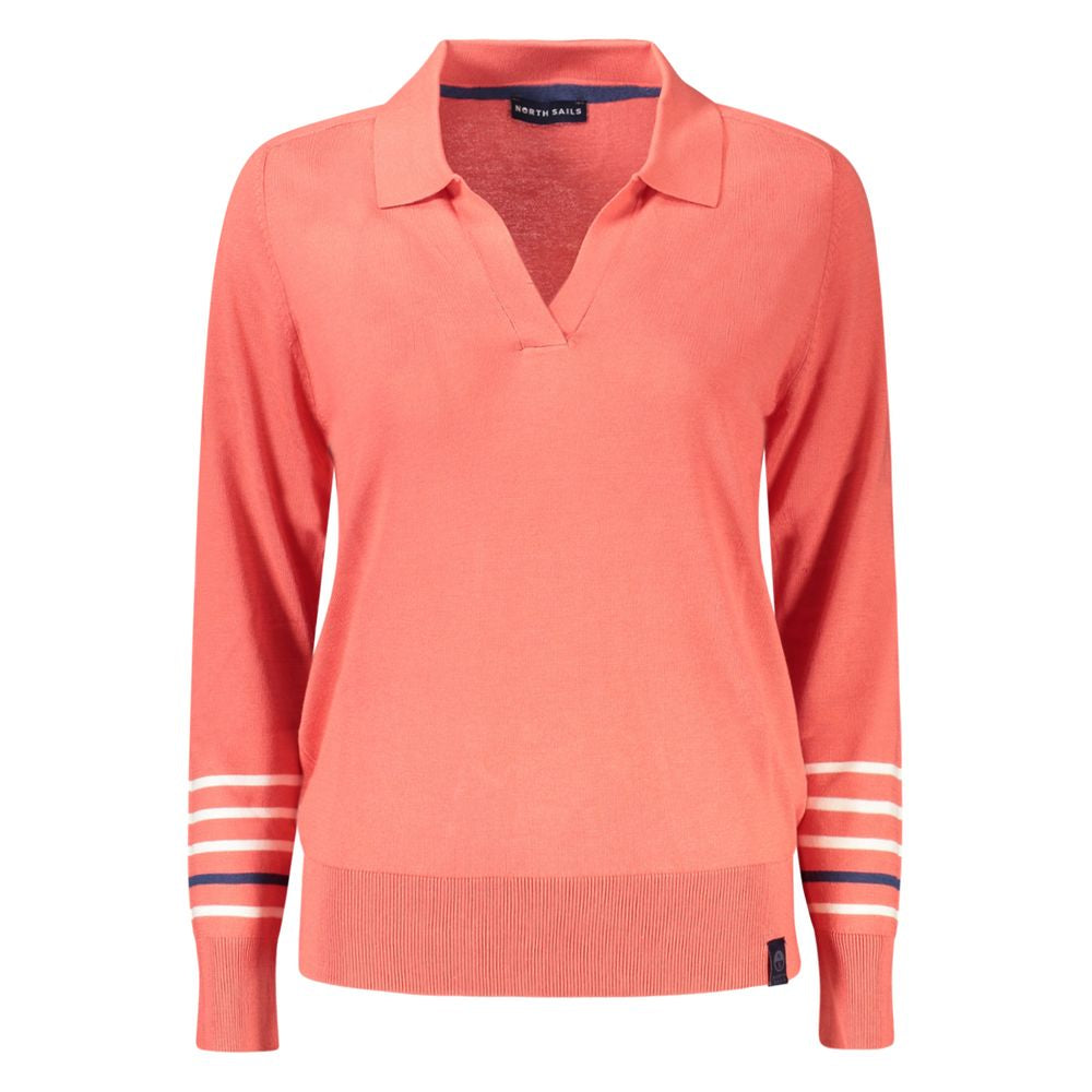 North Sails Pink Cotton Women Sweater -   -  North Sails.