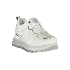 Laura Biagiotti White Polyester Women Sneaker -   -  Laura Biagiotti.