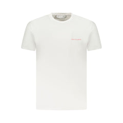 Trussardi White Cotton Men T-Shirt -   -  Trussardi.