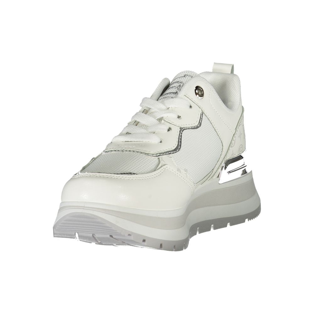 Laura Biagiotti White Polyester Women Sneaker -   -  Laura Biagiotti.
