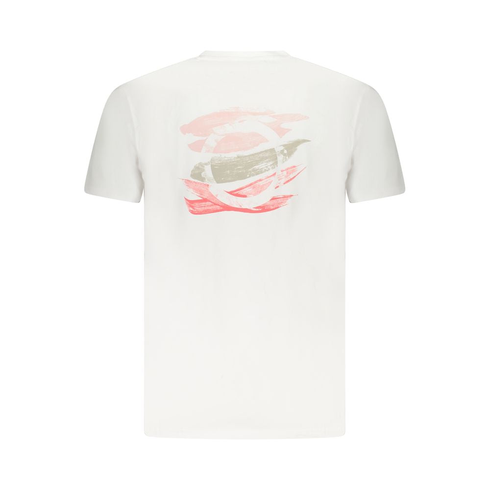 Trussardi White Cotton Men T-Shirt -   -  Trussardi.
