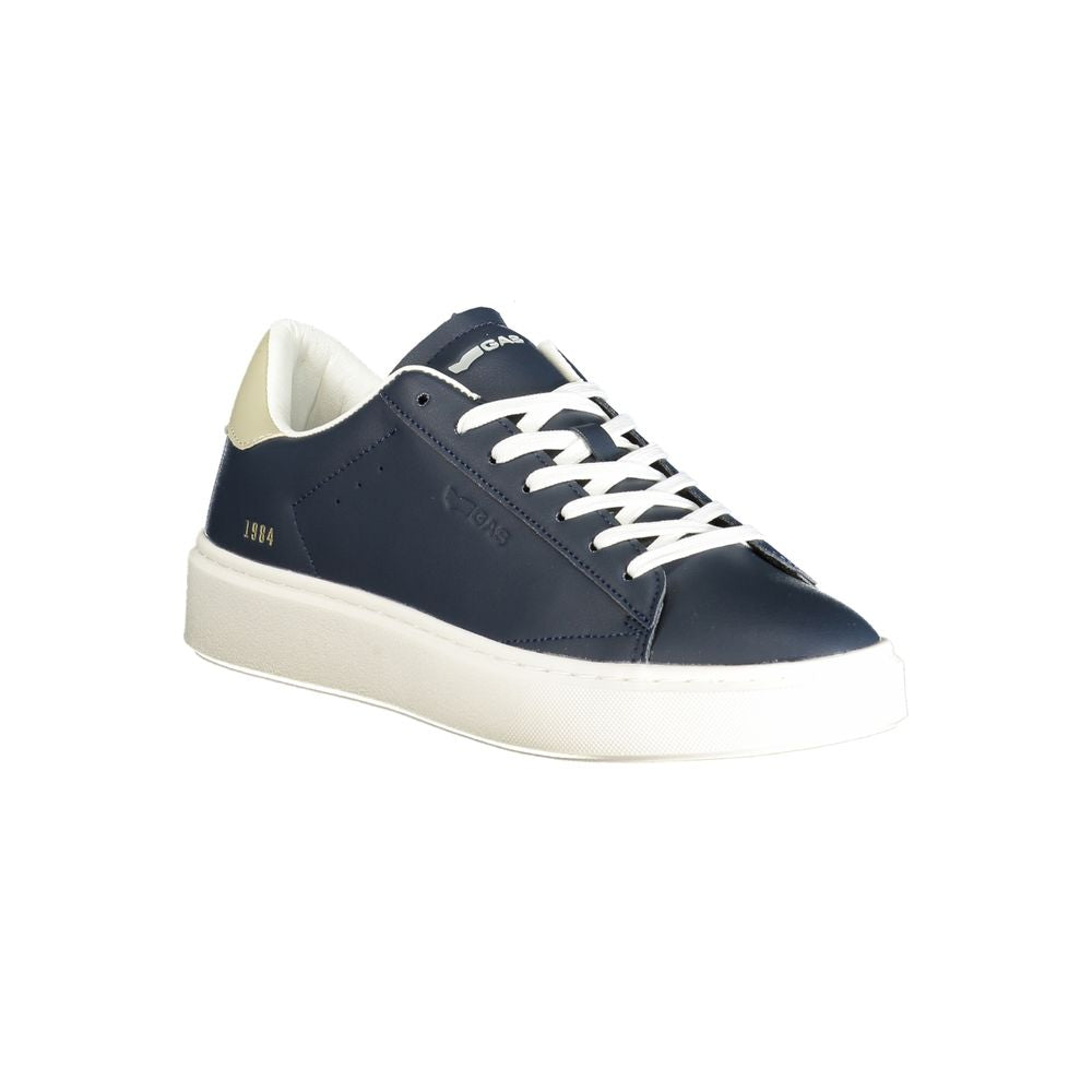 Gas Blue Polyester Men Sneaker -   -  Gas.