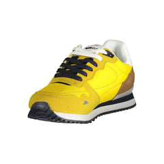 Gas Yellow Polyester Men Sneaker -   -  Gas.