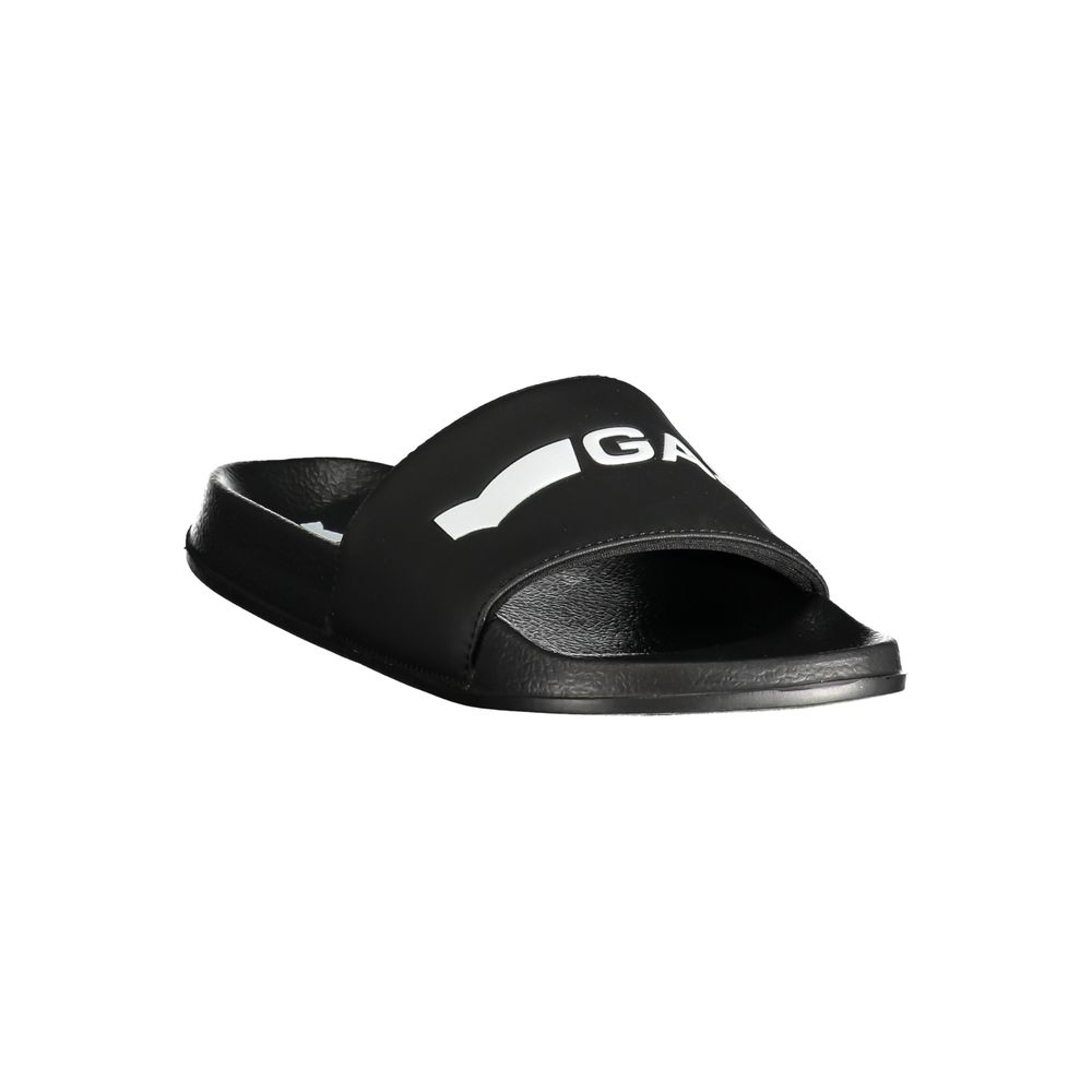 Gas Black Polyester Men Sandal -   -  Gas.
