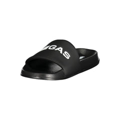 Gas Black Polyester Men Sandal -   -  Gas.