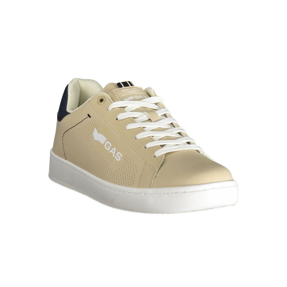Gas Beige Polyester Men Sneaker -   -  Gas.