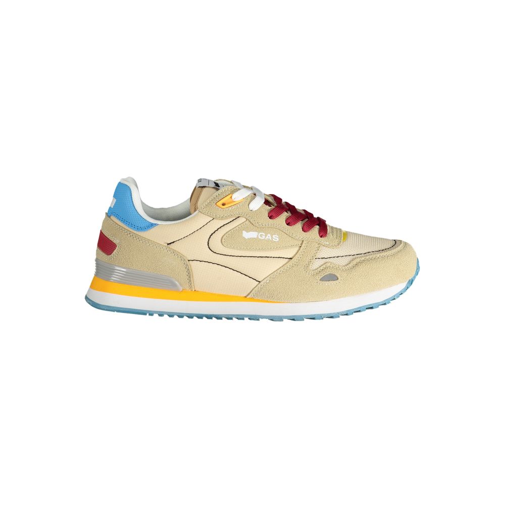 Gas Beige Polyester Men Sneaker -   -  Gas.