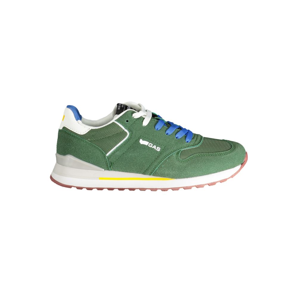 Gas Green Polyester Men Sneaker -   -  Gas.