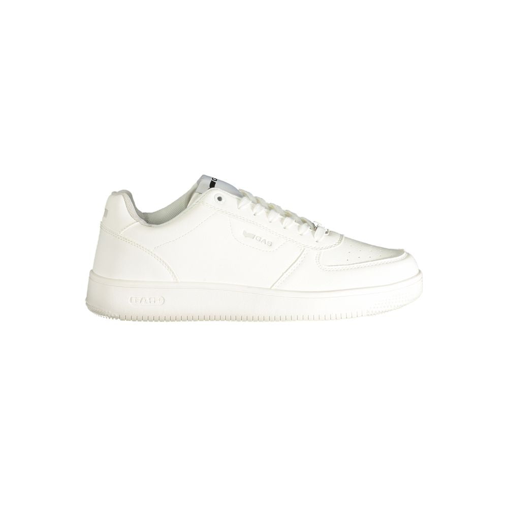 Gas White Polyester Men Sneaker -   -  Gas.