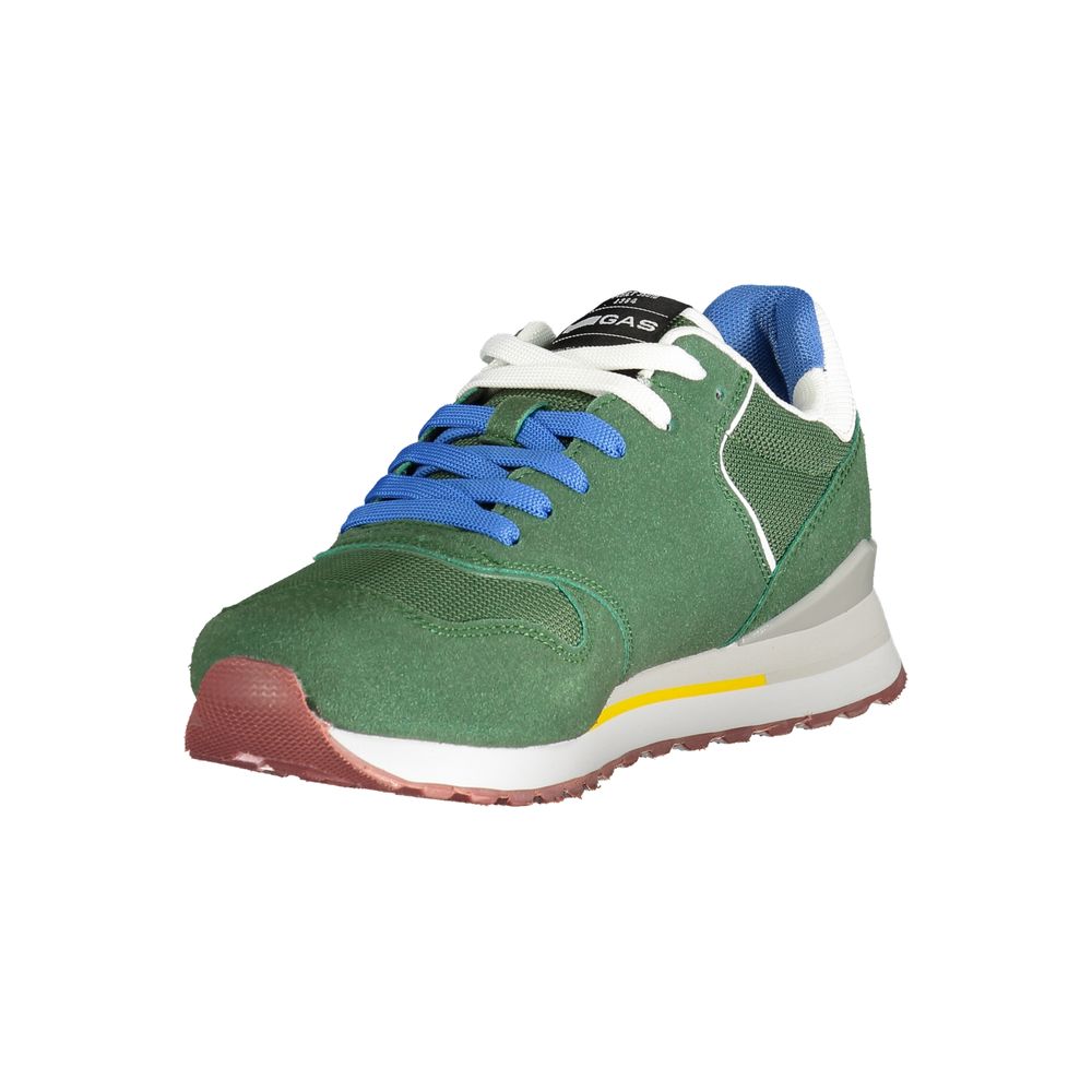 Gas Green Polyester Men Sneaker -   -  Gas.