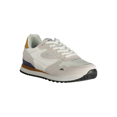 Gas White Polyester Men Sneaker -   -  Gas.