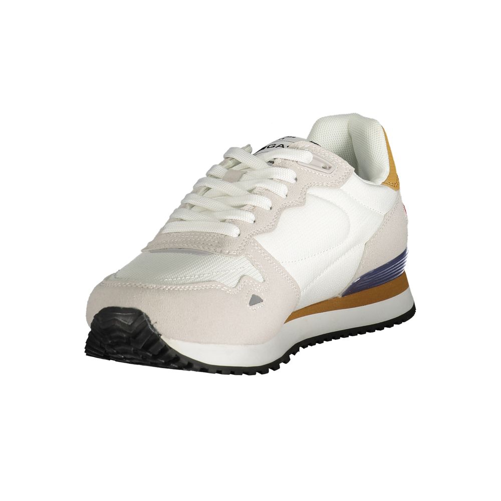 Gas White Polyester Men Sneaker -   -  Gas.