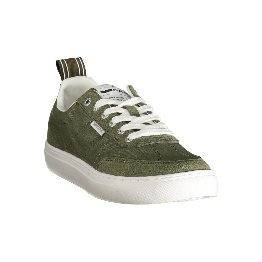 Gas Green Polyester Mens Sneaker -   -  Gas.