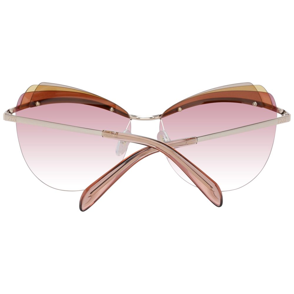 Emilio Pucci Gold Women Sunglasses -   -  Emilio Pucci.