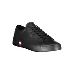 Tommy Hilfiger Black Polyester Sneaker -   -  Tommy Hilfiger.