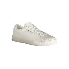 Tommy Hilfiger White Polyester Sneaker -   -  Tommy Hilfiger.