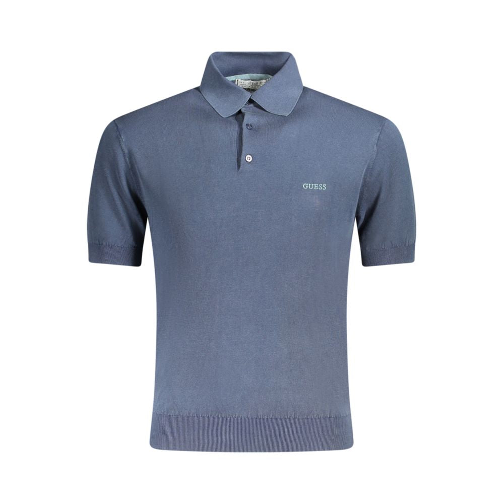 Guess Jeans Blue Cotton Sweater -   -  Guess Jeans.