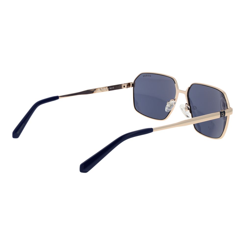 Guess Gold Men Sunglasses -   -  Guess.