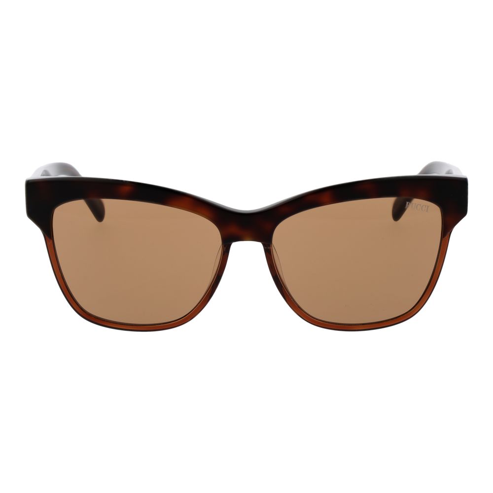 Emilio Pucci Brown Women Sunglasses -   -  Emilio Pucci.