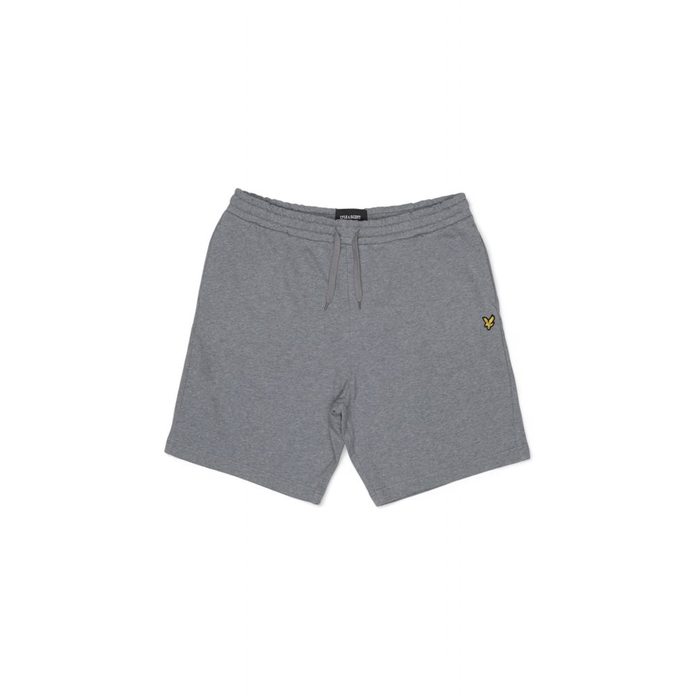 Lyle & Scott Gray Cotton Bermuda -   -  Lyle & Scott.
