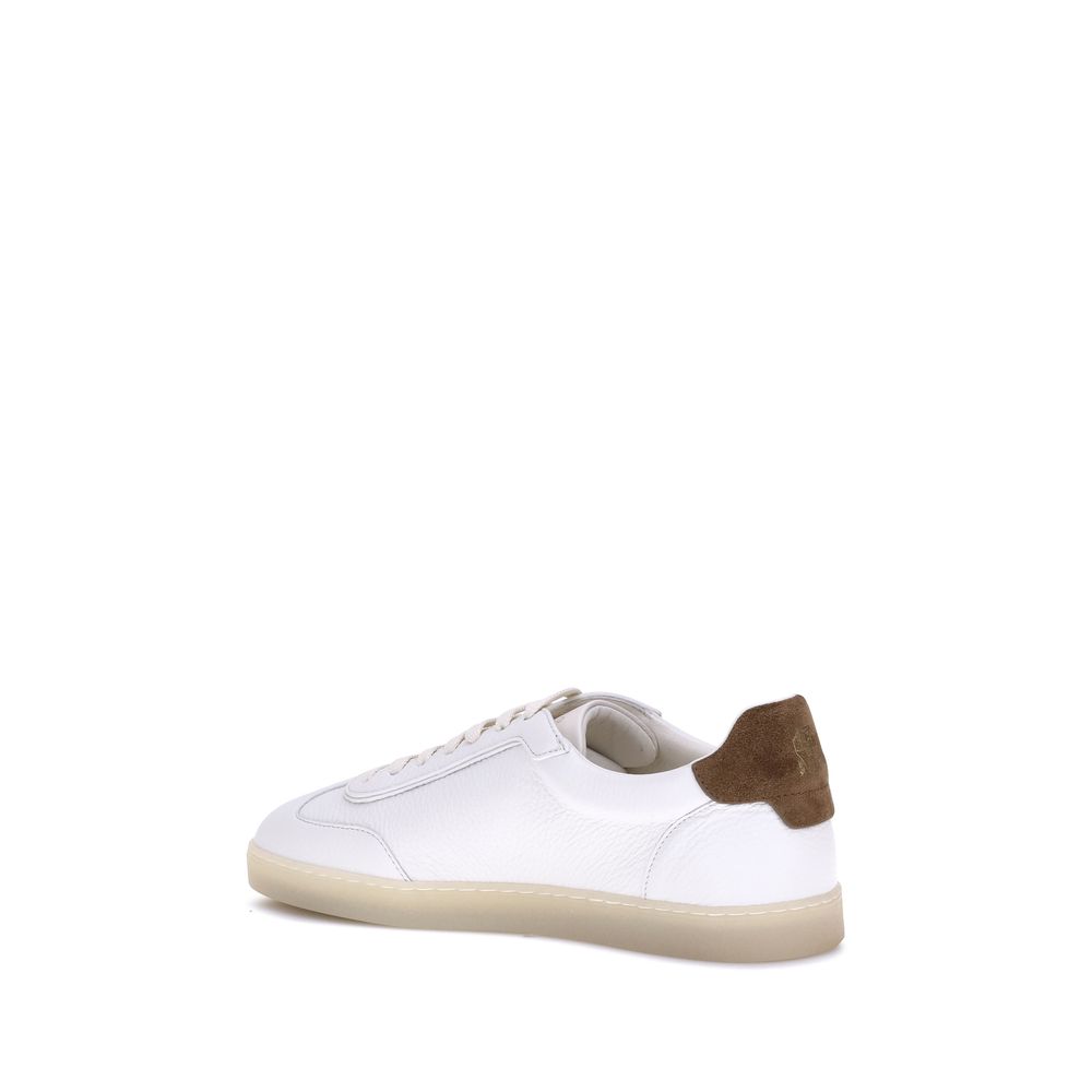 Brunello Cucinelli Leather Sneakers -   -  Brunello Cucinelli.