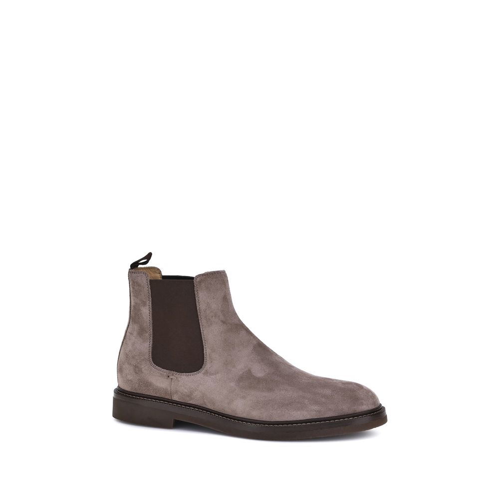 Brunello Cucinelli Suede Ankle Boots -   -  Brunello Cucinelli.
