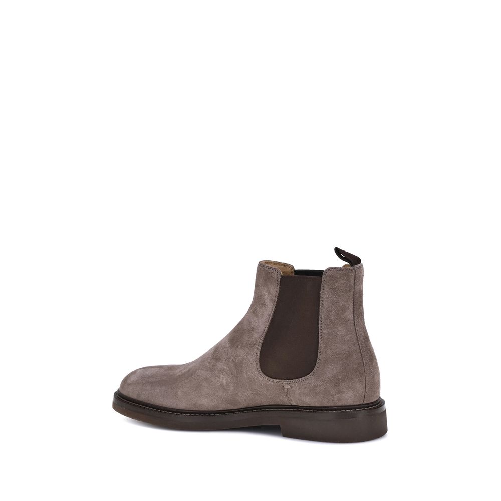 Brunello Cucinelli Suede Ankle Boots -   -  Brunello Cucinelli.