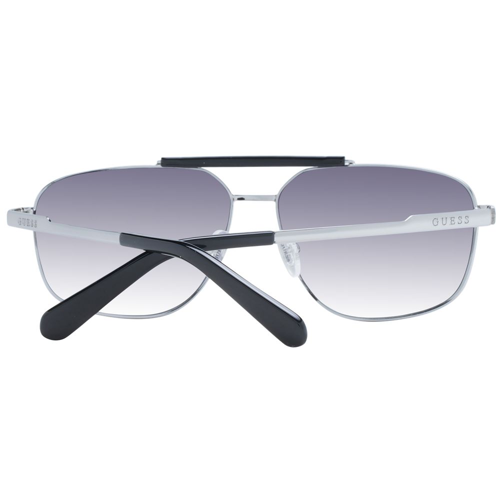 Guess Silver Men Sunglasses -   -  Guess.