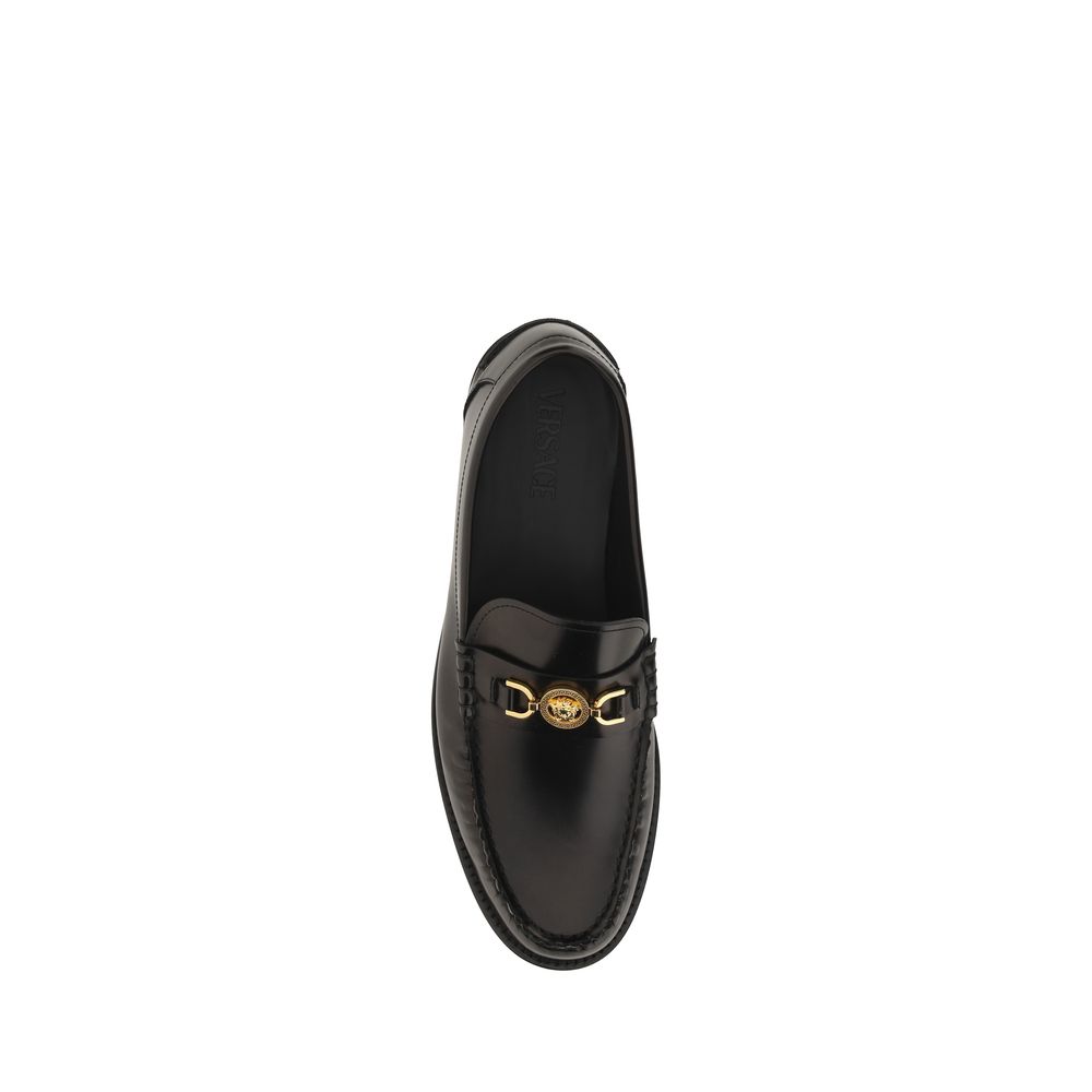 Versace Leather Loafers -   -  Versace.