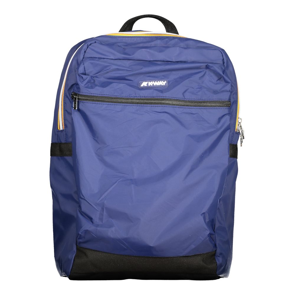 K-WAY Blue Polyamide Unisex Backpack -   -  K-WAY.