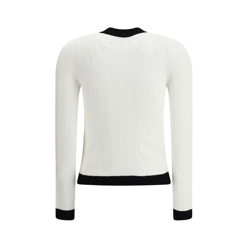 Balmain Contrast trim Cardigan -   -  Balmain.