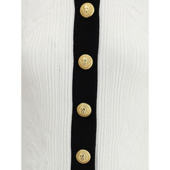 Balmain Contrast trim Cardigan -   -  Balmain.