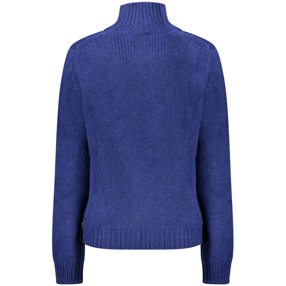 K-WAY Blue Wool Sweater -   -  K-WAY.