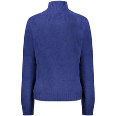 K-WAY Blue Wool Sweater -   -  K-WAY.