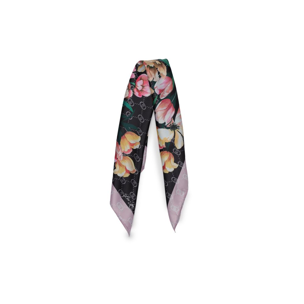 Liu Jo Black Polyester Scarf -   -  Liu Jo.