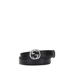 Gucci GG Leather Belt -   -  Gucci.
