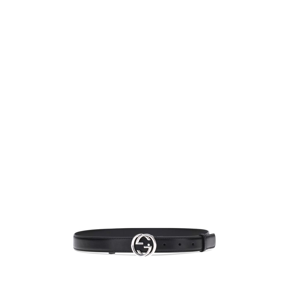 Gucci GG Leather Belt -   -  Gucci.