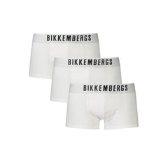 Bikkembergs White Cotton Underwear -   -  Bikkembergs.
