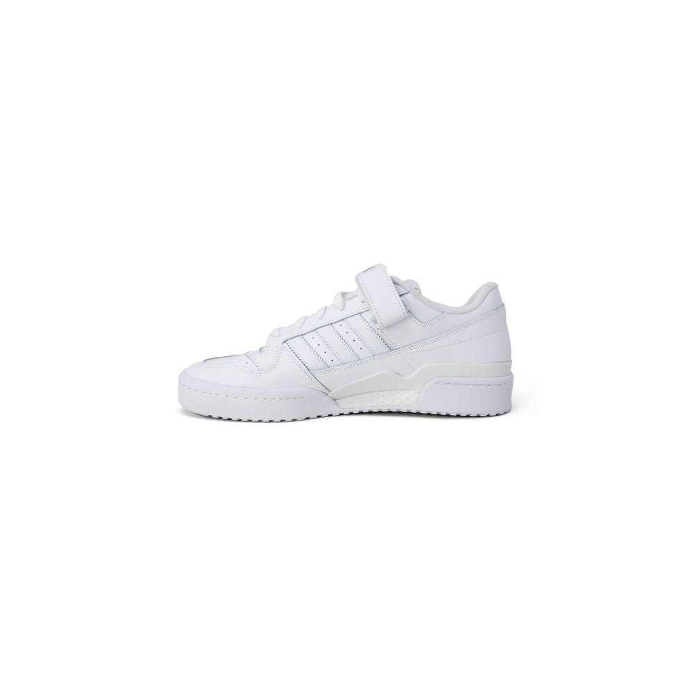 Adidas White Leather Sneaker -   -  Adidas.