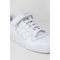 Adidas White Leather Sneaker -   -  Adidas.