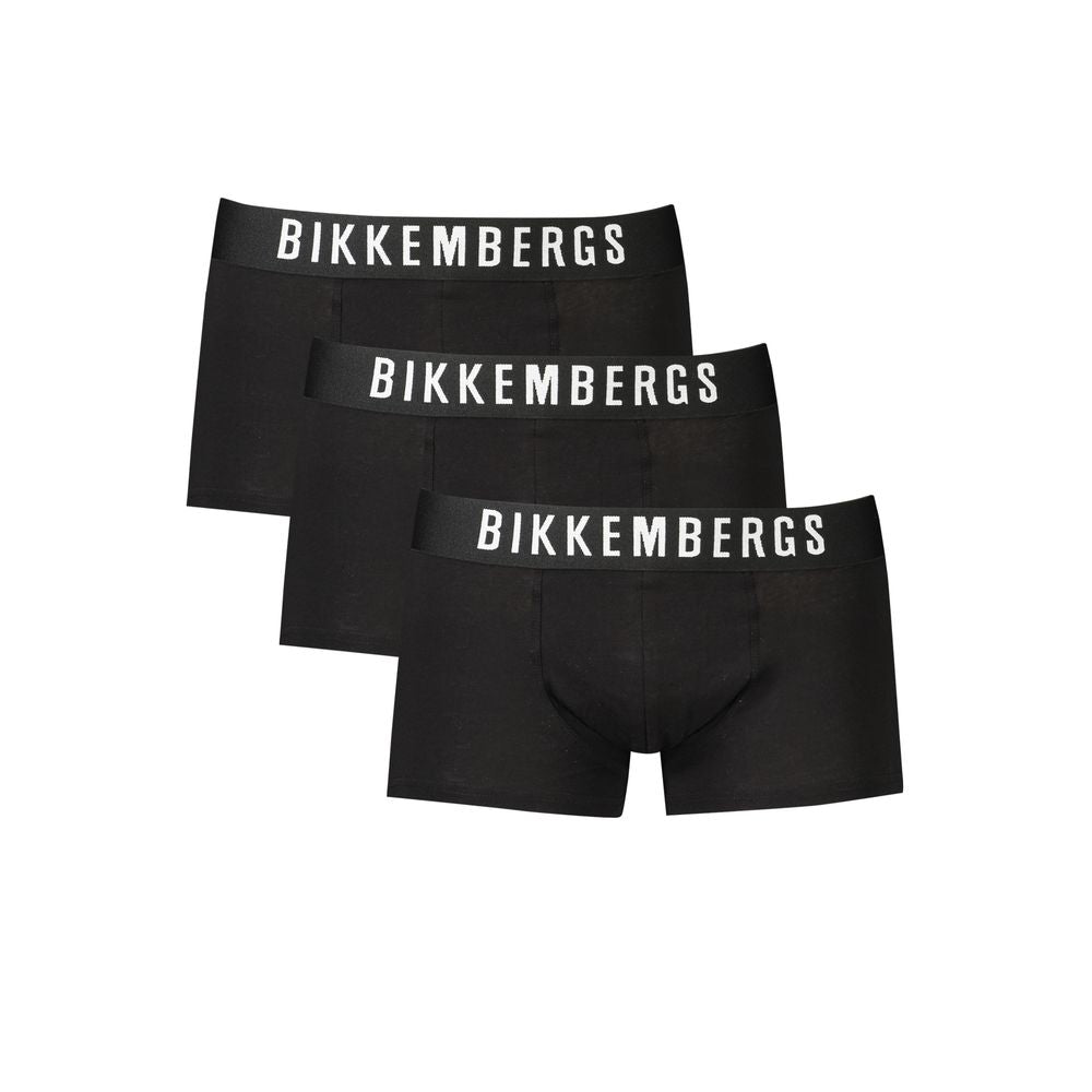 Bikkembergs Black Cotton Underwear -   -  Bikkembergs.