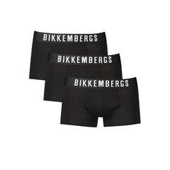 Bikkembergs Black Cotton Underwear -   -  Bikkembergs.