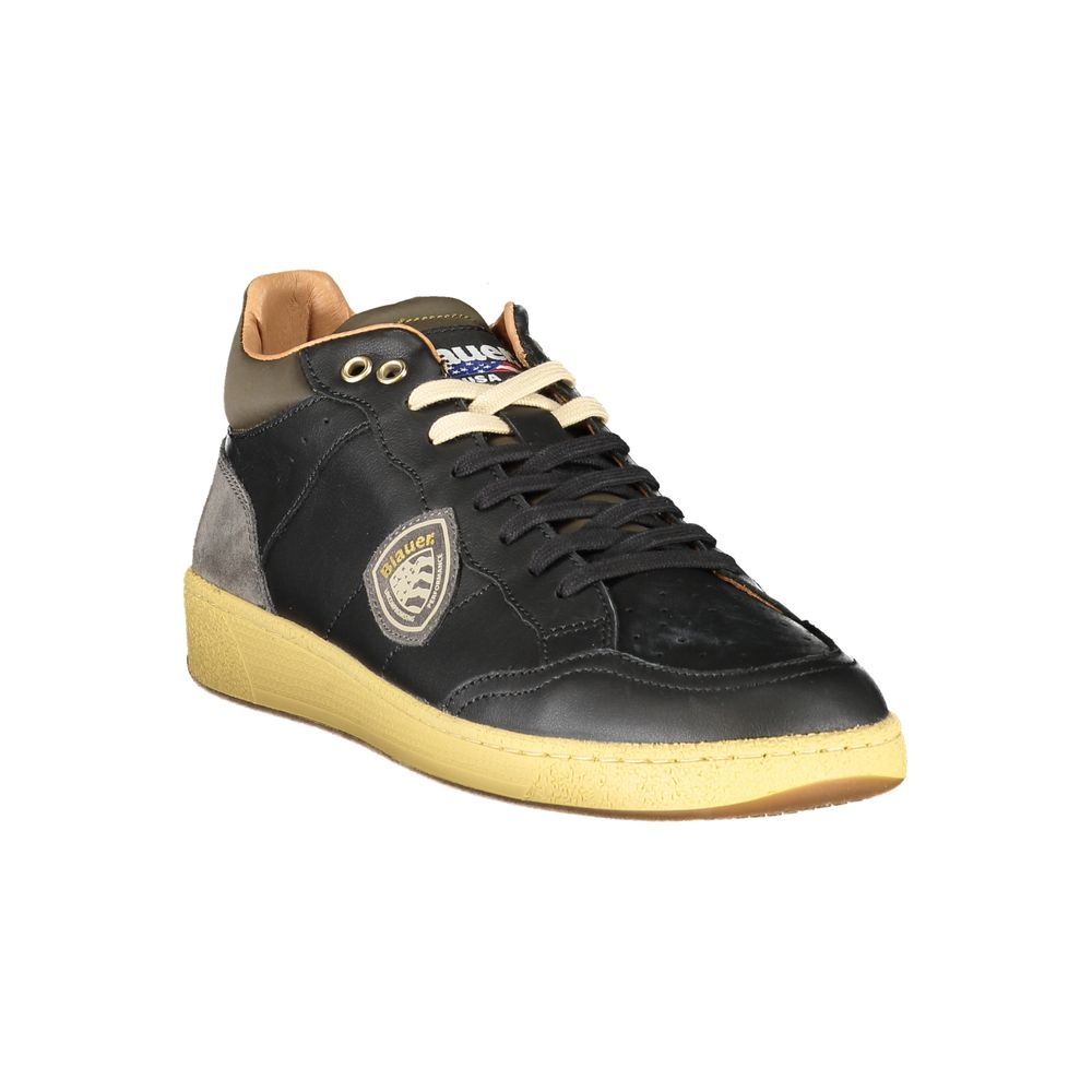 Blauer Black Polyester Sneaker -   -  Blauer.