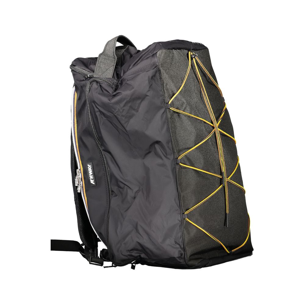 K-WAY Black Polyester Backpack -   -  K-WAY.