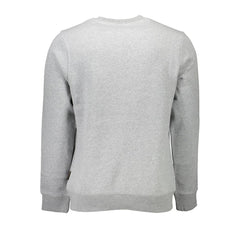 Napapijri Gray Cotton Men Sweater -   -  Napapijri.