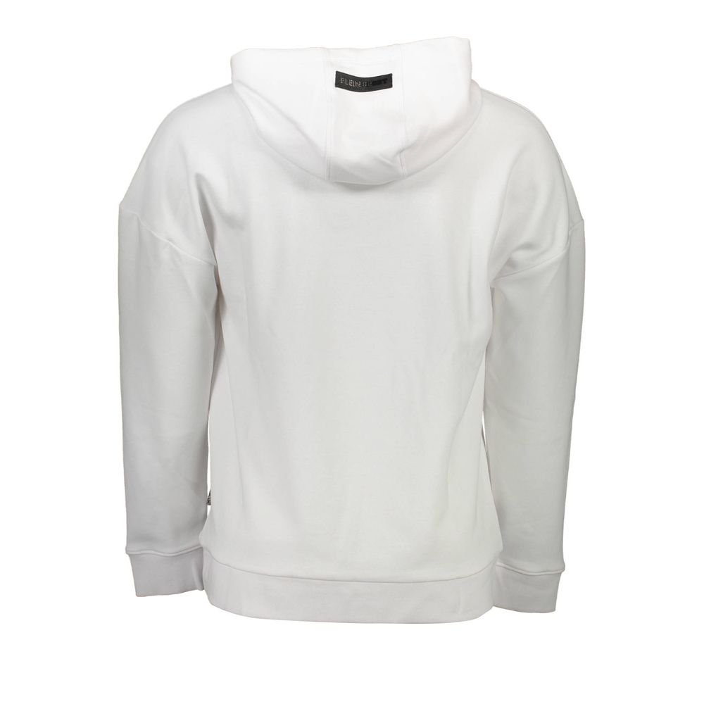 Plein Sport White Cotton Men Sweater -   -  Plein Sport.