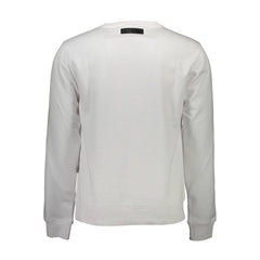 Plein Sport White Cotton Men Sweater -   -  Plein Sport.