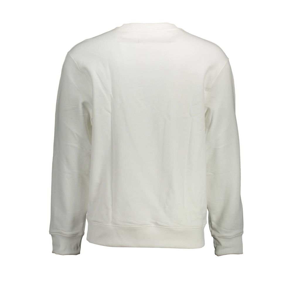Calvin Klein White Cotton Men Sweater -   -  Calvin Klein.
