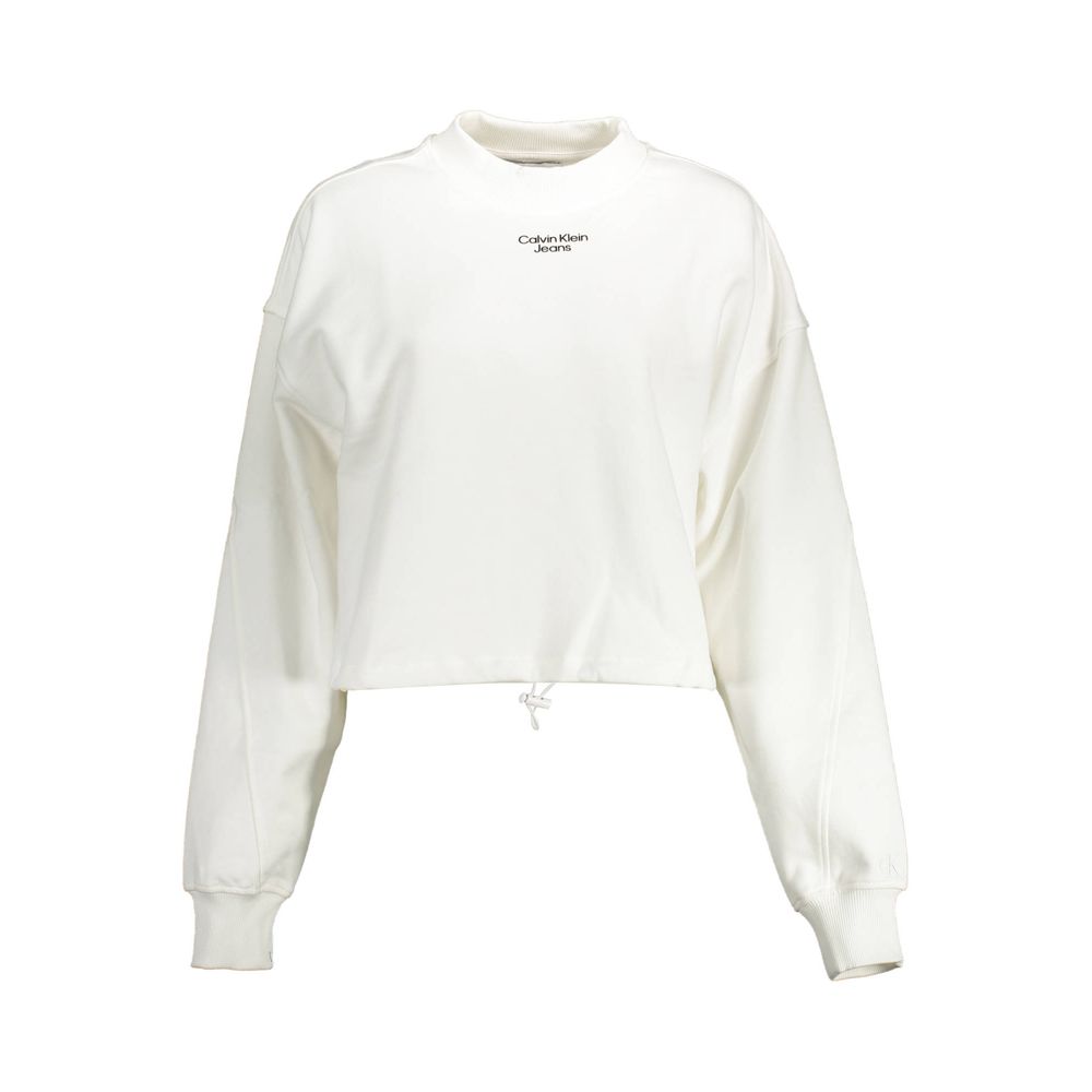 Calvin Klein White Cotton Women Sweater -   -  Calvin Klein.
